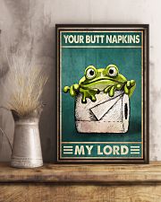 Your Butt Napkins My Lord Poster - Frog And Paper Funny Toilet Poster - Bathroom Wall Art Decor - No Frame Full Size 11''x17'' 16''x24'' 24''x36'' 11x17 Poster lifestyle-poster-3