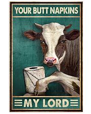 Your Butt Napkins My Lord Poster - Cow And Paper Funny Toilet Poster - Bathroom Decor - Wall Art - No Frame Full Size 11''x17'' 16''x24'' 24''x36'' 11x17 Poster front