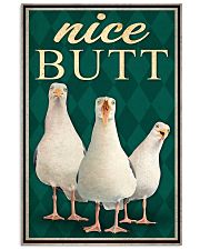 Nice Butt Poster - Funny Toilet Poster - Bathroom Wall Art Decor - No Frame Full Size 11''x17'' 16''x24'' 24''x36'' 11x17 Poster front