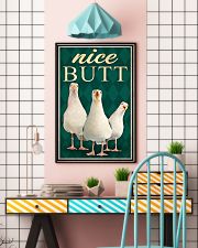 Nice Butt Poster - Funny Toilet Poster - Bathroom Wall Art Decor - No Frame Full Size 11''x17'' 16''x24'' 24''x36'' 11x17 Poster lifestyle-poster-6