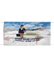 And She Lived Happily Ever After Face Mark - Face Mask For Flight Attendant - Flight Attendant Cloth face mask front