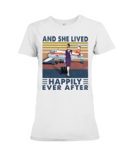 Vintage Art Premium Fit Ladies Tee tile