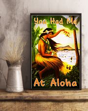 You Had Me At Aloha Poster - Hawaiian Girl Vintage Retro Art Picture - Poster For Hawaii Lovers - Home Wall Decor - No Frame 11x17 Poster lifestyle-poster-3