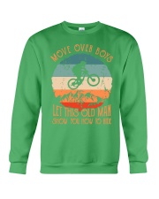 Move Over Boys Let This Old Man Show You How To Ride Shirt - Shirt For Motorbike Riders - Biker Shirt - Size S To 6XL Crewneck Sweatshirt tile