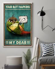 Your Butt Napkins My Dear Poster - Bird And Paper Funny Toilet Poster - Wall Art Decor - No Frame Full Size 11''x17'' 16''x24'' 24''x36'' 11x17 Poster lifestyle-poster-1