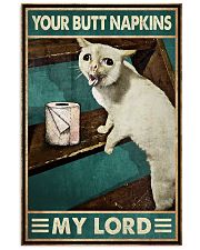 Your Butt Napkins My Lord Poster - Cat And Paper Toilet Funny Poster - Bathroom Decor - No Frame Full Size 11x17 16x24 24x36 Inches 11x17 Poster front