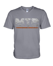 MTB Bicycle Shirt - Shirt For Bicycle Lovers - Cycler Shirt - Size S To 6XL V-Neck T-Shirt tile