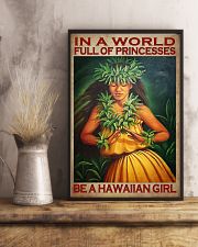 In A World Full Of Princesses Be A Hawaiian Girl Poster - Poster For Hawaiian Girls - Home Wall Decor-No Frame Full Size 11''x17'' 16''x24'' 24''x36'' 11x17 Poster lifestyle-poster-3