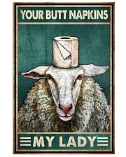 Your Butt Napkins My Lady Poster - Funny Toilet Poster - Bathroom Wall Art Decor - No Frame Full Size 11''x17'' 16''x24'' 24''x36'' 11x17 Poster front