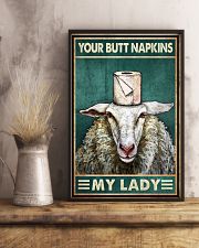 Your Butt Napkins My Lady Poster - Funny Toilet Poster - Bathroom Wall Art Decor - No Frame Full Size 11''x17'' 16''x24'' 24''x36'' 11x17 Poster lifestyle-poster-3