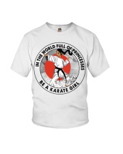 In A World Full Of Princesses Be A Karate Girl Shirt - Shirt For Karate Girls - Karate Girl Birthday Xams Gift-Hoodie Sweatshirt Long Sleeve Available Youth T-Shirt tile