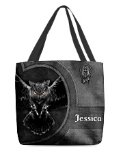Owl All-over Tote - Name Customizable All-over Tote front