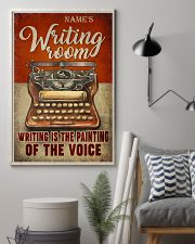 Name's Writing Room Writing Is The Painting Of The Voice Poster - Name Can Be Customized - Poster For Writing Rooms - Wall Art - No Frame 11x17 Poster lifestyle-poster-1