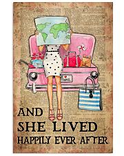 And She Lived Happily Ever After Poster - Poster For Travelling Lovers - Home Decor - Wall Art - No Frame Full Size 11x17 16x24 24x36 Inches 11x17 Poster front