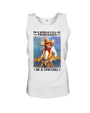 In A World Full Of Princesses Be A Cowgirl Shirt - Shirt For Cowgirls - Cowgirl Birthday Xmas Gift - Size S To 6XL Unisex Tank tile