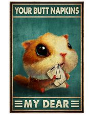 Your Butt Napkins My Dear Poster - Funny Toilet Poster - Bathroom Wall Art Decor - No Frame Full Size 11''x17'' 16''x24'' 24''x36'' 11x17 Poster front