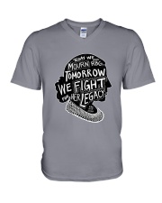 Today We Mourn RBG Tomorrow We Fight For Her Legacy Shirt - Sweatshirt Hoodie Long Sleeve Tank Top T-shirt Available - Size S To 6XL V-Neck T-Shirt tile