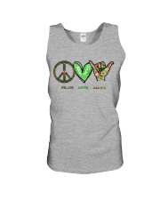 Peace Love Aloha Shirt - Shirt For Hawaii Lovers - Hawaii Lover Birthday Xmas Gift - Sweatshirt Hoodie Long Sleeve Tank Top Available - Size S To 6XL Unisex Tank tile