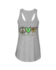 Peace Love Aloha Shirt - Shirt For Hawaii Lovers - Hawaii Lover Birthday Xmas Gift - Sweatshirt Hoodie Long Sleeve Tank Top Available - Size S To 6XL Ladies Flowy Tank tile