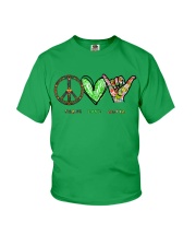 Peace Love Aloha Shirt - Shirt For Hawaii Lovers - Hawaii Lover Birthday Xmas Gift - Sweatshirt Hoodie Long Sleeve Tank Top Available - Size S To 6XL Youth T-Shirt tile