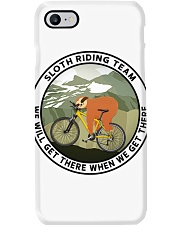 Sloth Riding Team We Will Get There When We Get There Shirt - Shirt For Cloth Loving Cyclists - Sweatshirt Hoodie Long Sleeve Tank Top Available Phone Case tile
