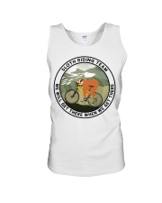 Sloth Riding Team We Will Get There When We Get There Shirt - Shirt For Cloth Loving Cyclists - Sweatshirt Hoodie Long Sleeve Tank Top Available Unisex Tank tile