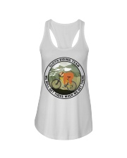 Sloth Riding Team We Will Get There When We Get There Shirt - Shirt For Cloth Loving Cyclists - Sweatshirt Hoodie Long Sleeve Tank Top Available Ladies Flowy Tank tile