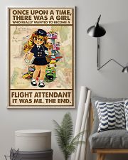 Once Upon A Time There Was A Girl Who Really Wanted To Become A Flight Attendant It Was Me The End Poster - Poster For Flight Attendants - Home Decor 11x17 Poster lifestyle-poster-1