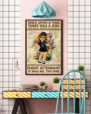 Once Upon A Time There Was A Girl Who Really Wanted To Become A Flight Attendant It Was Me The End Poster - Poster For Flight Attendants - Home Decor 11x17 Poster lifestyle-poster-6