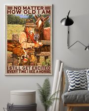 No Matter How Old I Am I Still Get Excited Every Time I See A Horse Poster - Home Decor - No Frame Full Size 11x17 16x24 24x36 Inches 11x17 Poster lifestyle-poster-1