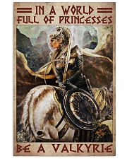 In A World Full Of Princesses Be A Valkyrie Poster - Wall Art Decor - No Frame Full Size 11''x17'' 16''x24'' 24''x36'' 11x17 Poster front