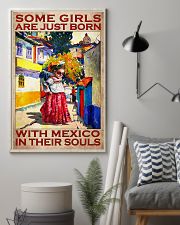 Some Girls Are Just Born With Mexico In Their Souls Poster - Wall Art Decor - No Frame Full Size 11''x17'' 16''x24'' 24''x36'' 11x17 Poster lifestyle-poster-1