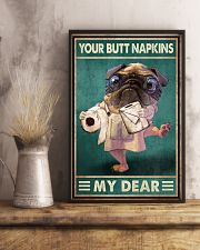 Your Butt Napkins My Dear Poster - Funny Toilet Poster - Bathroom Wall Art Decor - No Frame Full Size 11''x17'' 16''x24'' 24''x36'' 11x17 Poster lifestyle-poster-3