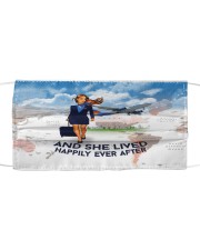 And She Lived Happily Ever After Face Mark - Face Mask For Flight Attendant - Flight Attendant Cloth face mask front