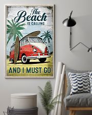The Beach Is Calling And I Must Go Poster - Poster For Beach Lovers - Beach Lover Birthday Xmas Gift - Home Decor - Wall Art - No Frame 11x17 Poster lifestyle-poster-1