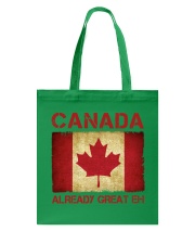 Canada Already Great Eh Tote Bag tile