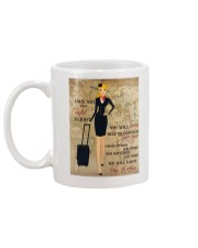 Once You Have Tasted Flight You Will Forever Walk The Earth With Your Eyes Turned Skyward Mug - Mug For Flight Attendants Mug back