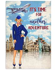 It's Time For Another Adventure Poster - Poster For Flight Attendants - Flight Attendant Vintage Retro Art Picture - Home Wall Decor - No Frame 11x17 Poster front