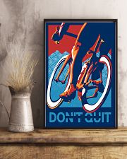 Don't Quit Poster - Poster For Cyclers - Poster For Cycling Lovers - Home Wall Decor - No Frame Full Size 11''x17'' 16''x24'' 24''x36'' 11x17 Poster lifestyle-poster-3