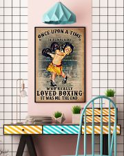 Once Upon A Time There Was A Boy Who Really Loved Boxing It Was Me The End Vintage Poster - Boxing Poster - Poster For Boxers - Home Decor - No Frame 11x17 Poster lifestyle-poster-6