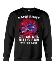 I AM BILLS FAN SHIRT Crewneck Sweatshirt thumbnail