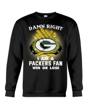 I AM A PACKER FAN SHIRT Crewneck Sweatshirt thumbnail