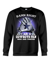 I AM COWBOYS FAN Crewneck Sweatshirt thumbnail