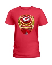 CHIEFS CHAMPIONSHIP RING T-SHIRT Ladies T-Shirt thumbnail