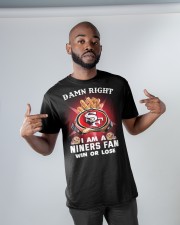 I AM NINERS FAN Classic T-Shirt apparel-classic-tshirt-lifestyle-front-32