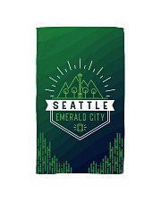 Seattle Emerald City Pattern Hand Towel thumbnail