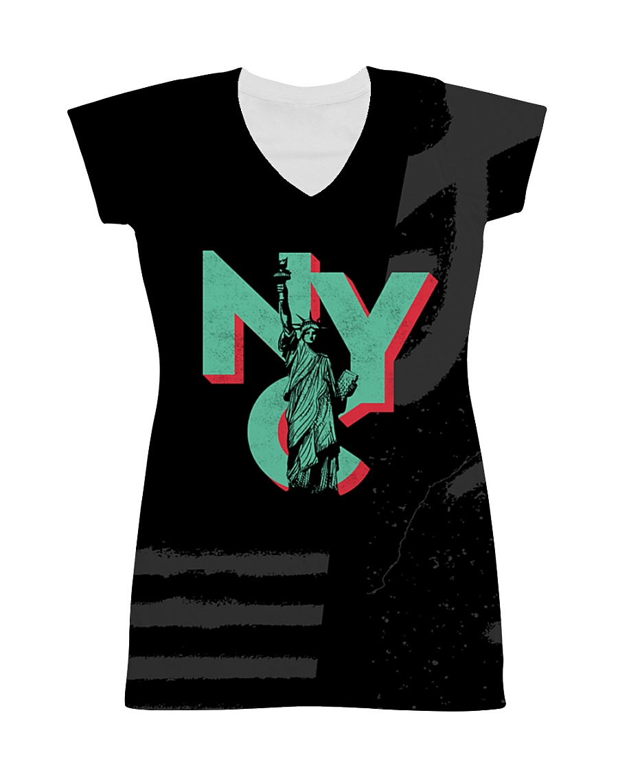 NYC Acronym All-over Dress