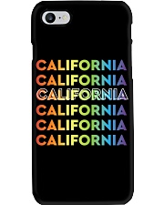 California Rainbow Gradient Phone Case thumbnail