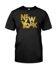 Gatsby Gold New York Classic T-Shirt front