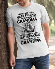 Grandma is my best friend Classic T-Shirt apparel-classic-tshirt-lifestyle-front-51